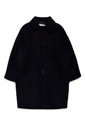 cappotto in lana nero MAISON MARGIELA KIDS | M60618MM00WM6900